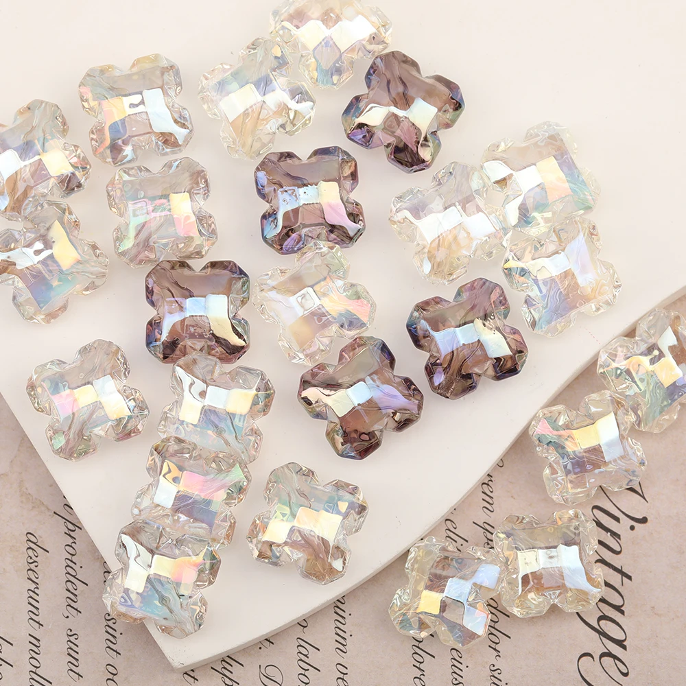 

100 шт., акриловые бусины, фурнитура и компоненты для ювелирных изделий