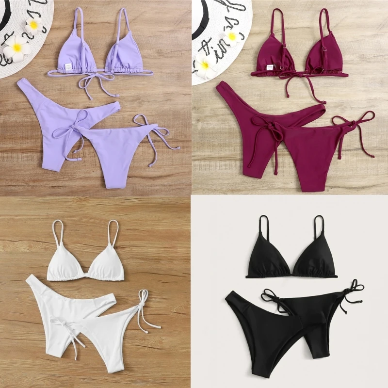 

3 шт. сексуальный комплект бикини, женский купальник, бюстгальтеры пуш-ап, комплект бикини, купальник-тройка