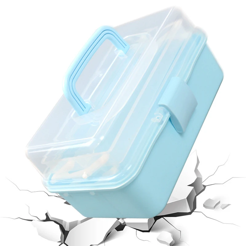 Прозрачный Большой Складной Ящик Для Хранения Штампов Восковой Скрапбукинга