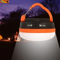 led lantern portable camping light outdoor tent light with 5 modes hook for backpacking hiking home emergency lamp lighting