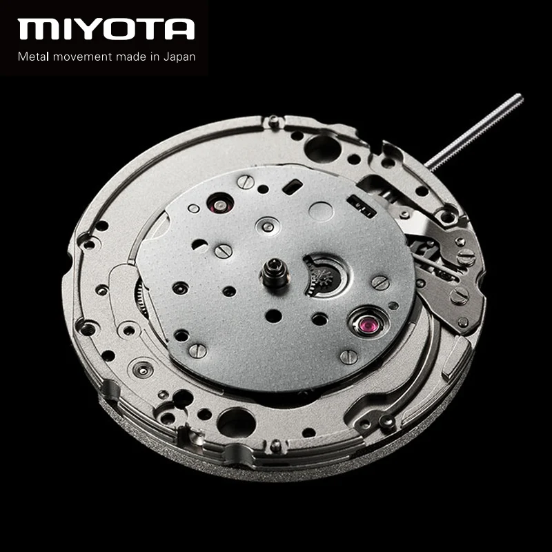 

Original MIYOTA 9039 Watch Movement Replacement Parts Winding Stem 42 Hours Power Reserve Skeleton Clock 24 Jewels Skeleton