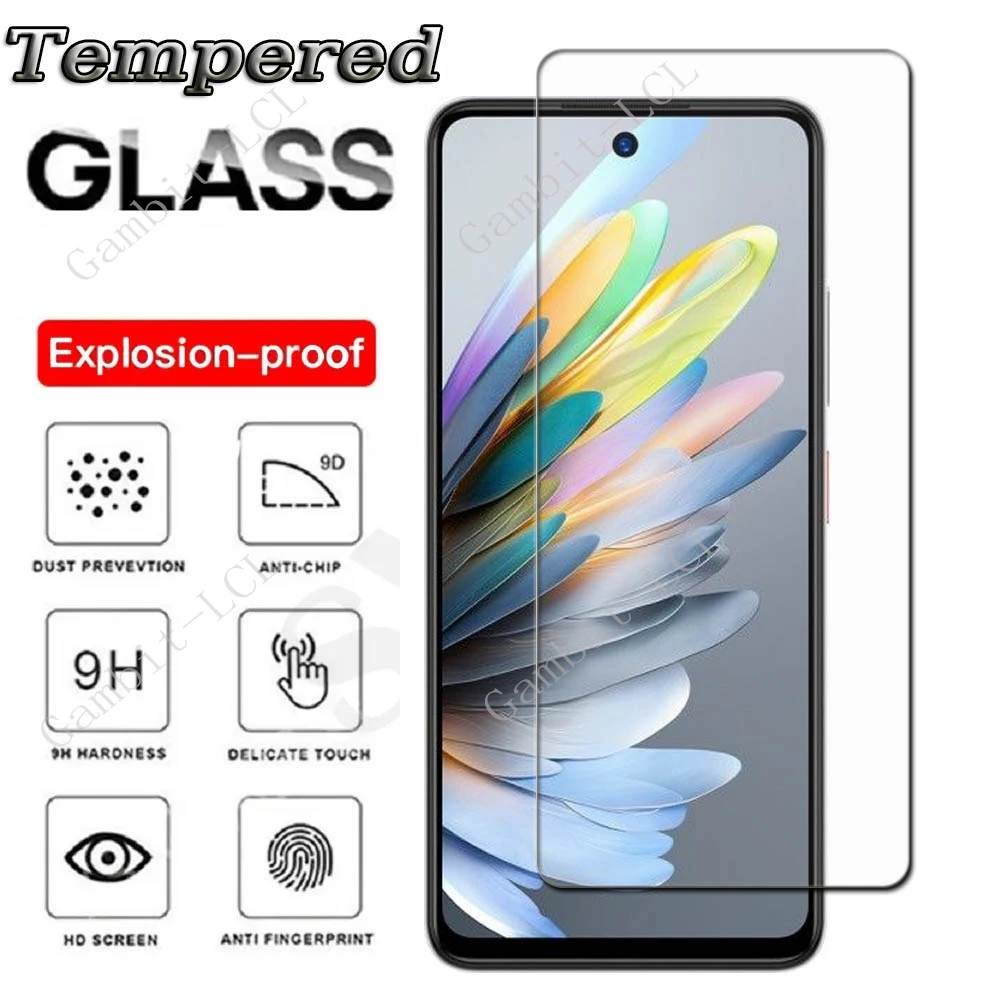 Фото Закаленное стекло для ZTE Blade V60 Smart V70 V50 Design 4G 5G Vita V40 Pro V40Pro V41 V30 Vita V10 Защитная пленка для экрана №1
