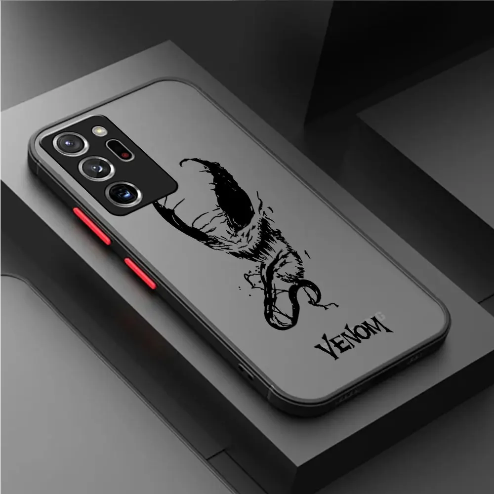 Матовый чехол для Samsung Galaxy Note 20 Ultra 10 Plus 9 8 S10 S9 S8