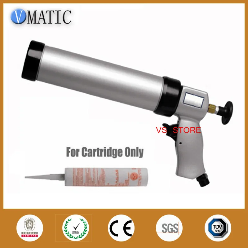 Free Shipping Pneumatic Caulking Glue Gun 310ml 310cc 1Pc For Glass + Cartridge