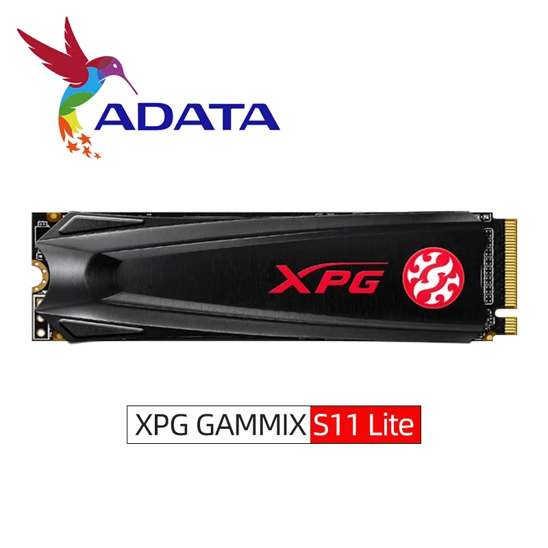 Внутренний SSD 2280/256 ГБ 1 ТБ ADATA XPG GAMMIX S11 Lite, PCIe, Gen3x4, M2, 512, для ноутбуков, десктопов