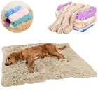 Одеяло для домашних животных плюшевое утолщенное всесезонное теплое одеяло для кошек и собак подстилка для сна аксессуары для домашних животных моющийся коврик для домашних животных