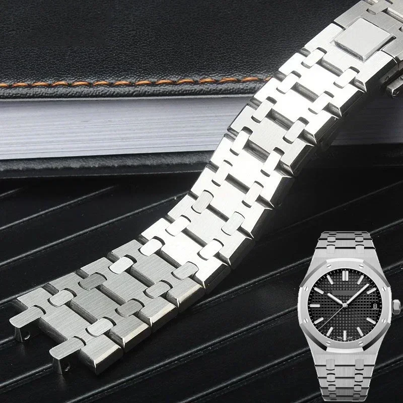 Ремешок из нержавеющей стали для наручных часов Audemars Piguet AP ROYAL OAK 15400/26331/15500