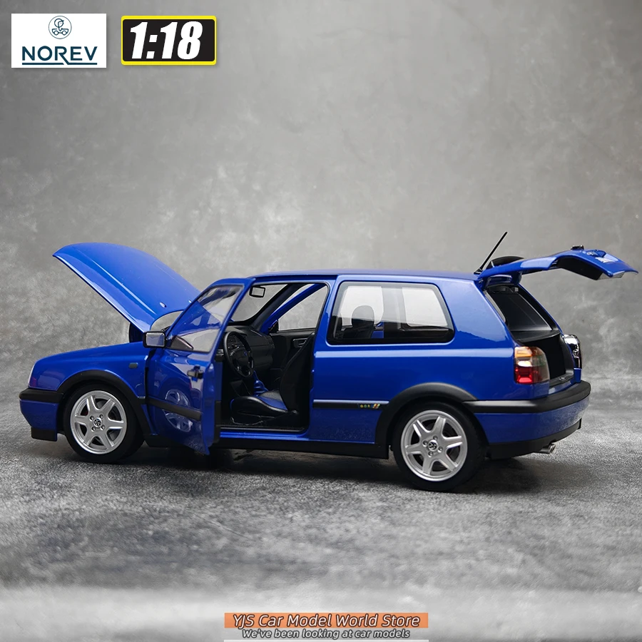 Фото Металлическая модель автомобиля NOREV 1/18, 3-е поколение, 1994 VW Golf GTI, статическая модель для демонстрации, коллекционный подарок на праздник №3