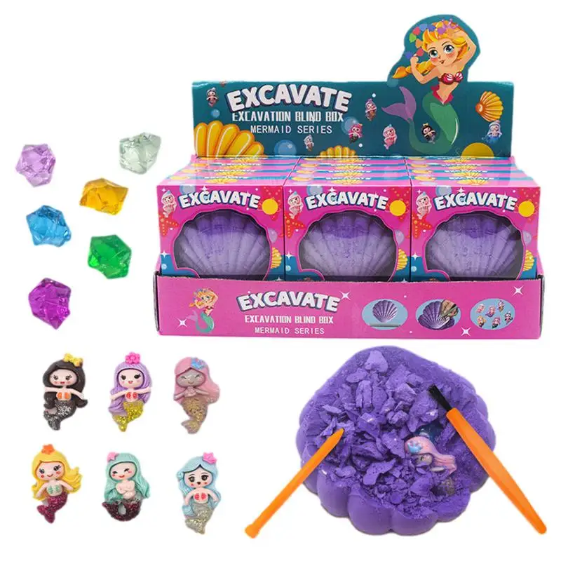 

Gemstone Dig Kit 12pcs Discovery Toys For Child Educational Toys Science Kit Mining Gifts Archaeology Perfect Gifts For Boys