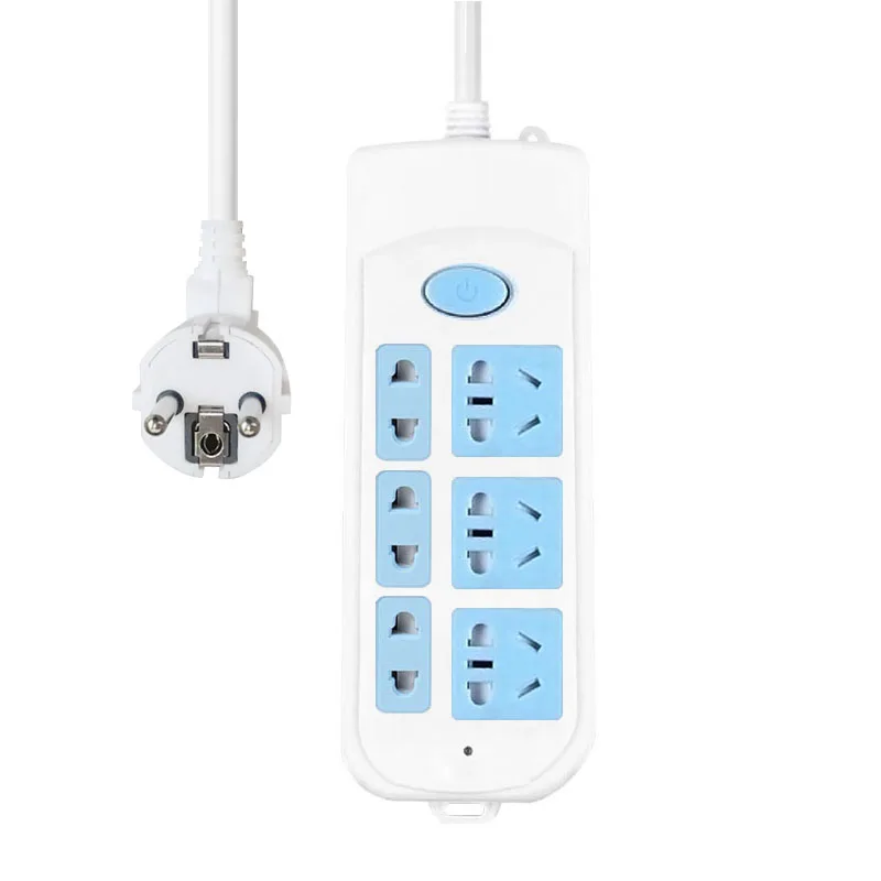 

Extension Socket Power strip AU/EU/US/UK large/Little South Africa plug Adapter 1.5/3/5m Extension Cable 10/13A 250V 2500W