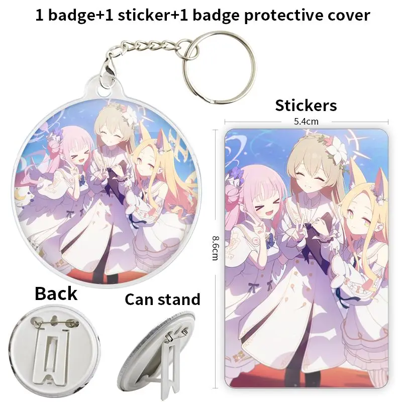 Юризоно Сейя игра с персонажем аниме мягкая пуговица значок брошь якорь