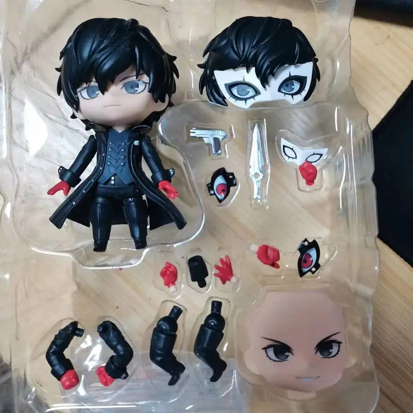 

Фигурка героя Persona 5 Joker Amamiya Ren 989 Q Ver, фигурки героев, Коллекционная модель, кукла, подарок