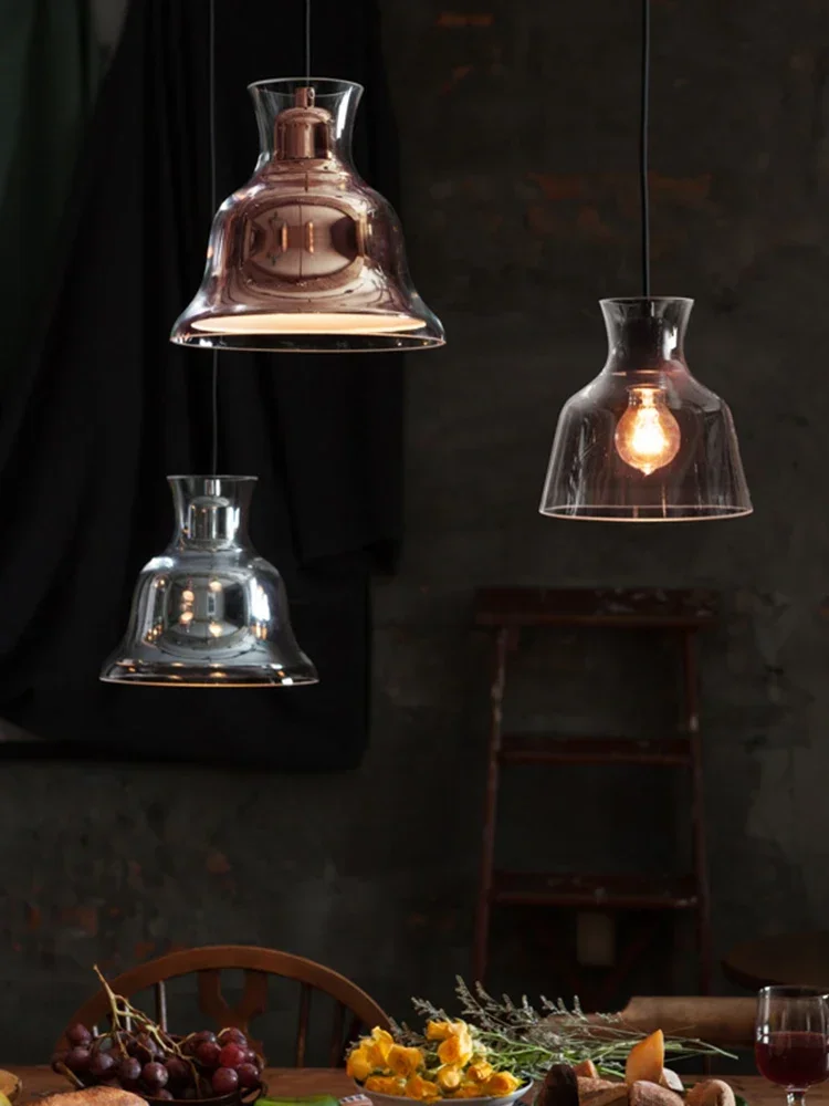 Современная простая кухня столовая вход светильник Гостиная bar люстра латунное