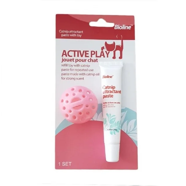 

Bioline Catnip Conditioning Plastic Ball Toy 376617640
