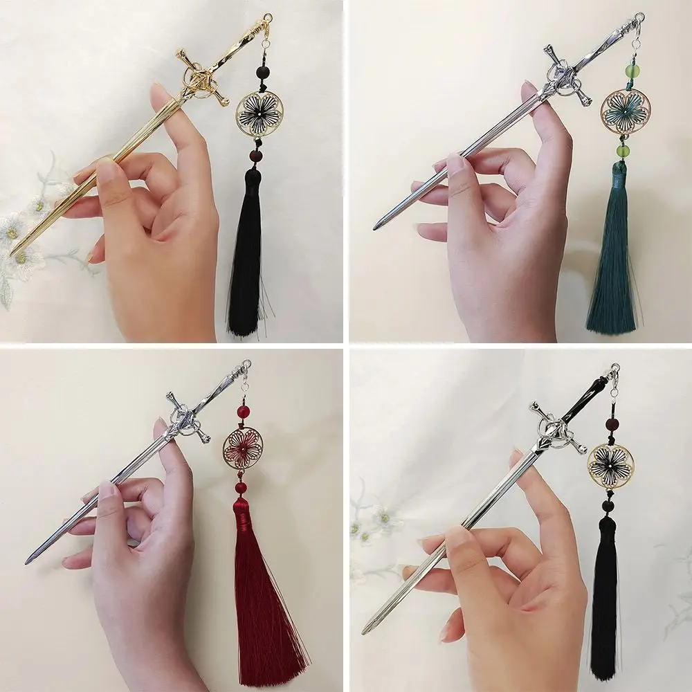 

DIY Punk Handmade Simple Hair Styling Tools Hair Sticks Hair Accessories Sword Hairpin