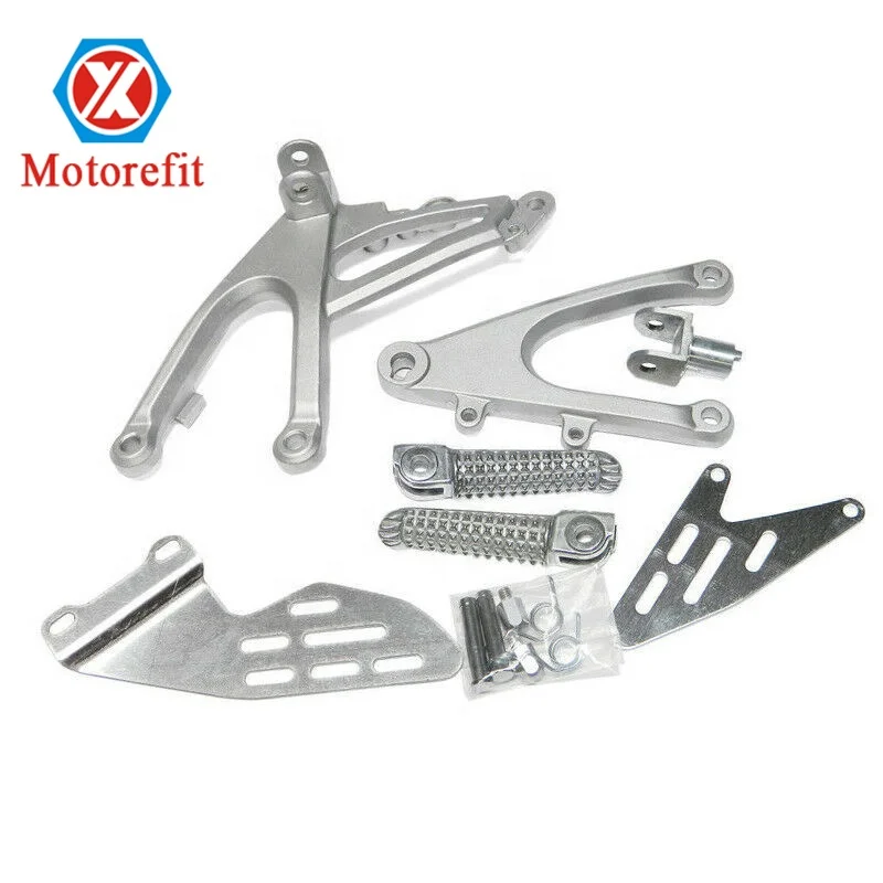 

Front Foot Pegs Footrest Pedals Bracket Footrest for Yamaha Yzf R1 Yzfr1 R 1 2007-2008 Motorcycle front footstool