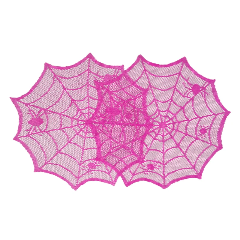 Черная искусственная ткань на Хэллоуин 2024 для домашнего декора кухонный декор