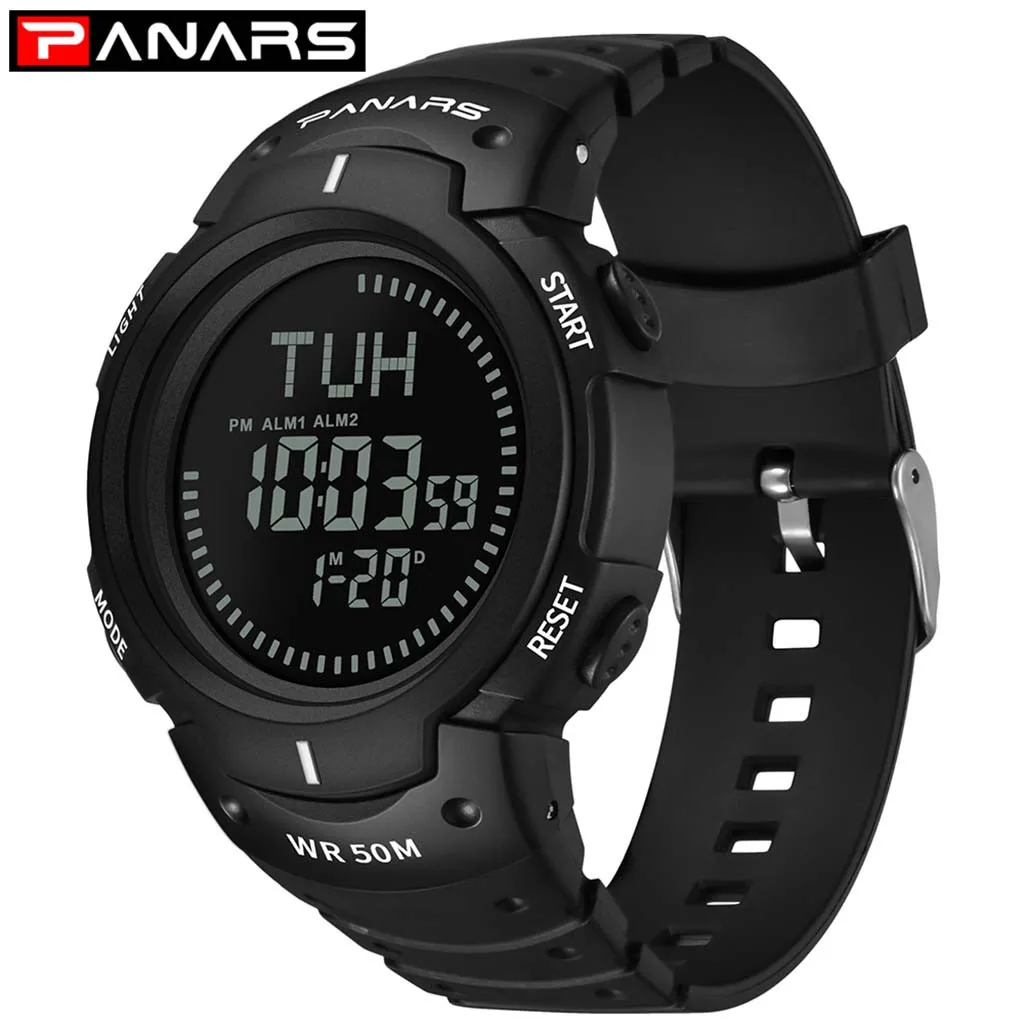 

Outdoor Digital Watch Men Sport Watches Digital Electronic LED Male Wristwatch For Men Clock Waterproof Wristwatch relogio #40