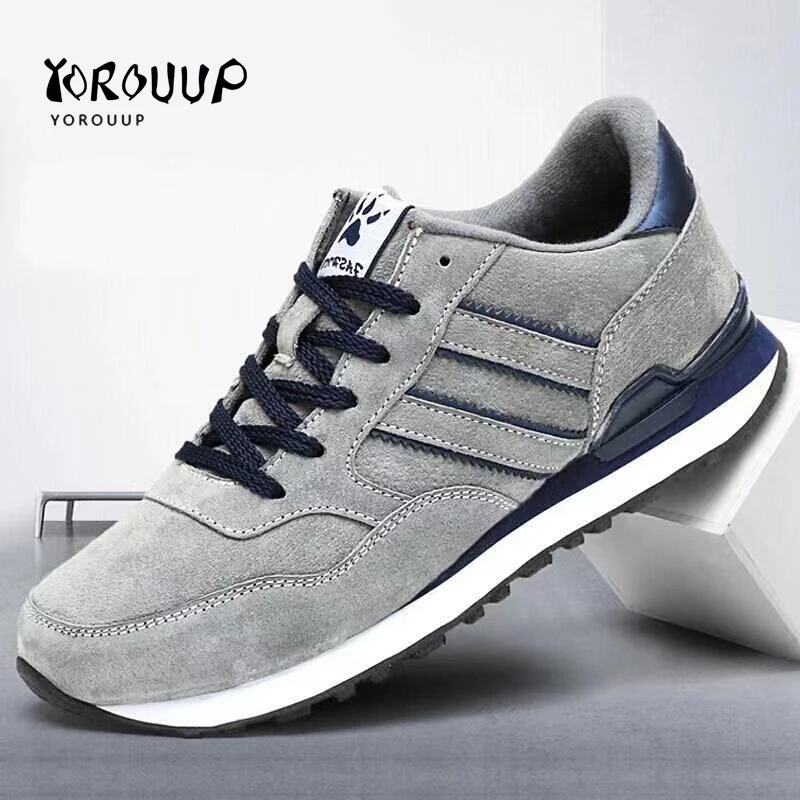Men's Sneakers Shoes for Men Spring Lightweight Breathable Walking Shoes Men Anti-slip Footwear Fashion Lace-up Running Shoes