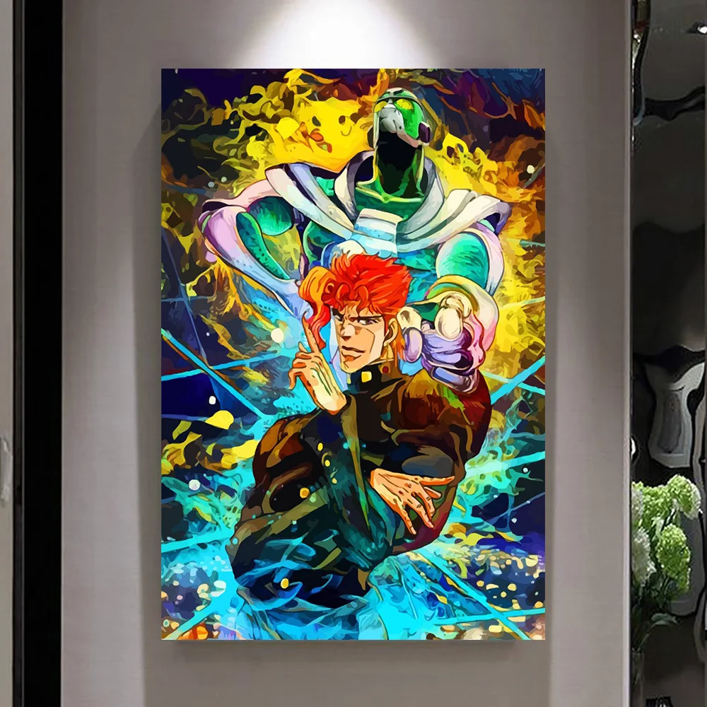 Постер классический аниме Невероятные приключения Джоджо декоративный постер с