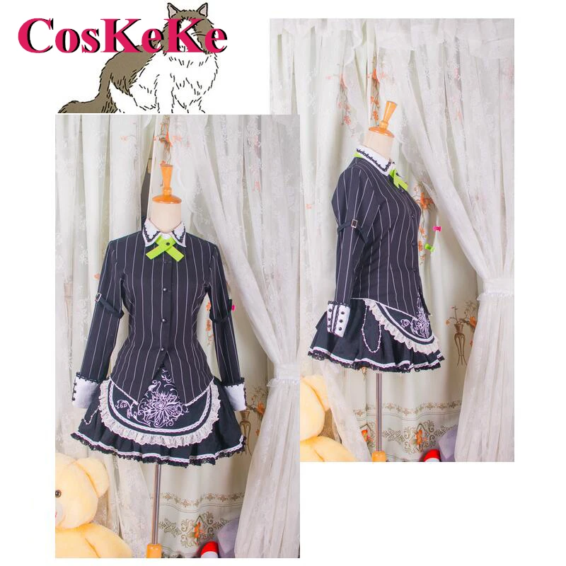 

[На заказ] Izayoi Sakuya Косплей Аниме игра Touhou костюм к-проект Милая горничная униформа Женская