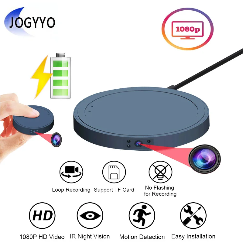 

1080P HD Mini Wireless Camera Night Vision Security Surveillance Mini Camcorder Video Sensor Sports DV Cam