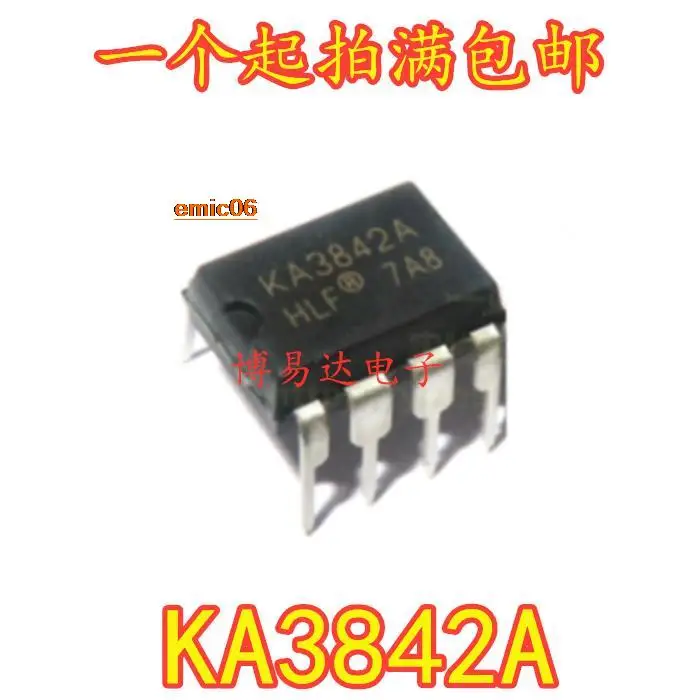 10 шт. оригинальный в наличии KA3842 KA3842A DIP8 IC