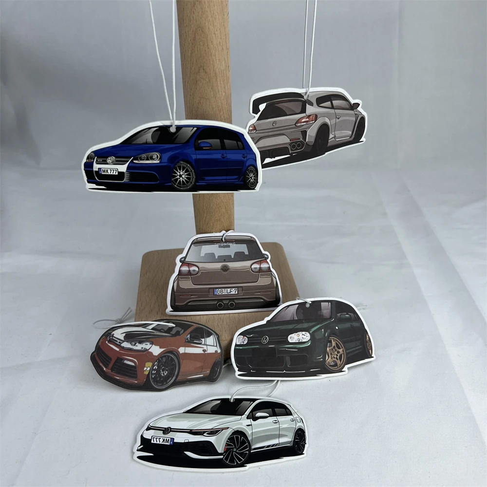 

Car Air Freshener Perfume Fragrance 3D Pendant For VW Volkswagen Golf Mk 3 4 6 8 GTI 2012 2014 2007 2018 Scirocco GT Accessorys