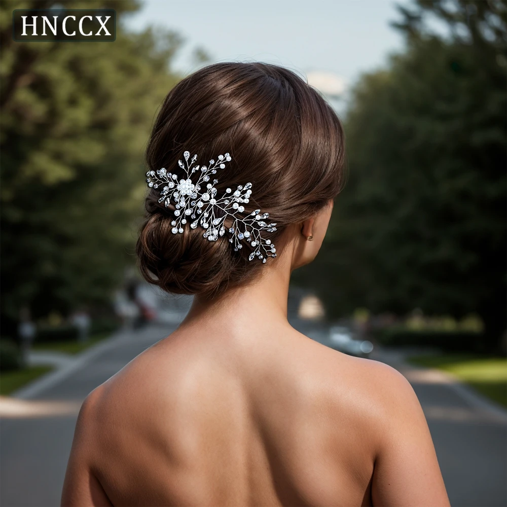 Головной убор свадебный HNCCX аксессуары для волос жемчуг Модный женский головной