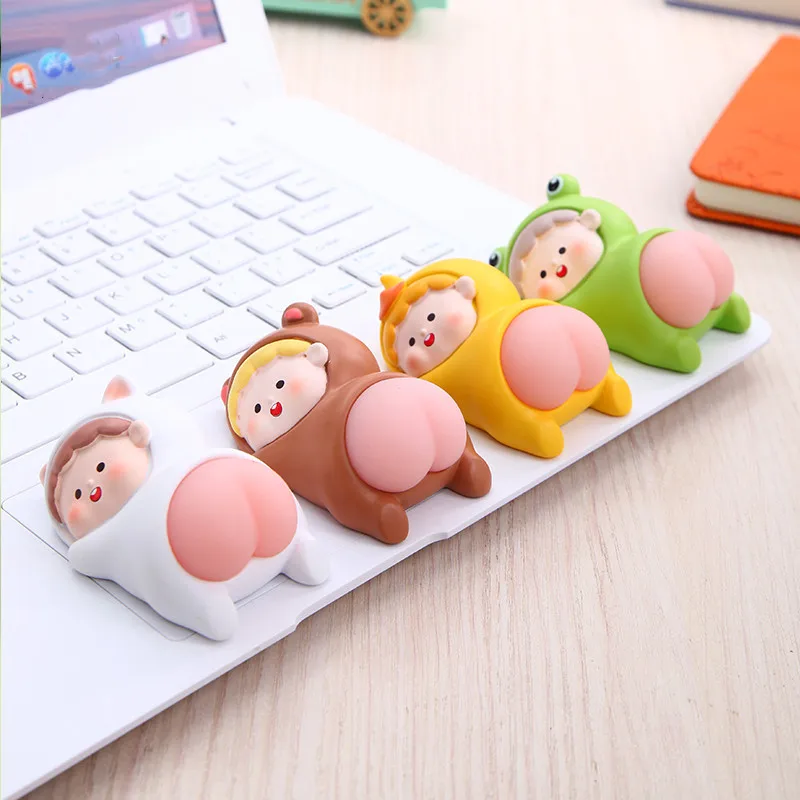 

New Kawaii Cartoon Animals Ass FlatBack Resin Cabochon Flatback Fit Phone Decoration DIY Scrapbooking Jewelry Charms Accessories