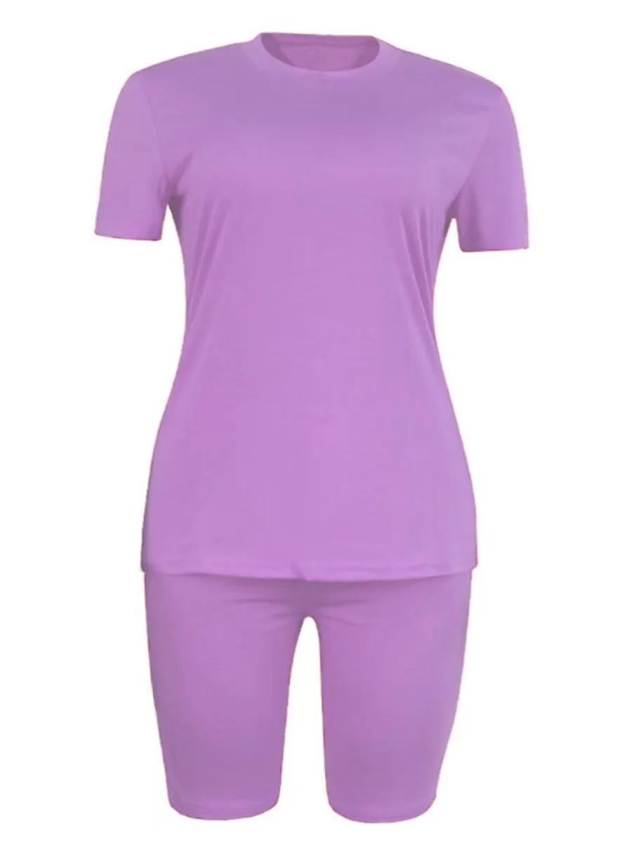 LW BASICS Комплекты из двух предметов больших размеров с круглым вырезом узкие