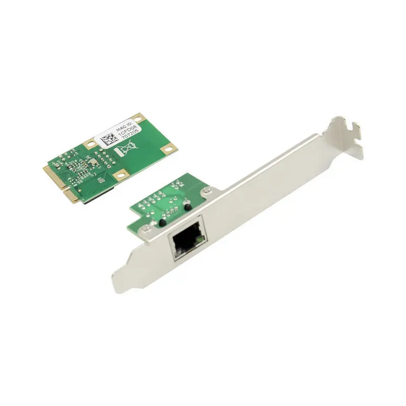 Mini PCI-E Gigabit Ethernet карта PCIe 1000M RJ45 LAN RTL8111F поддерживает AiKuai