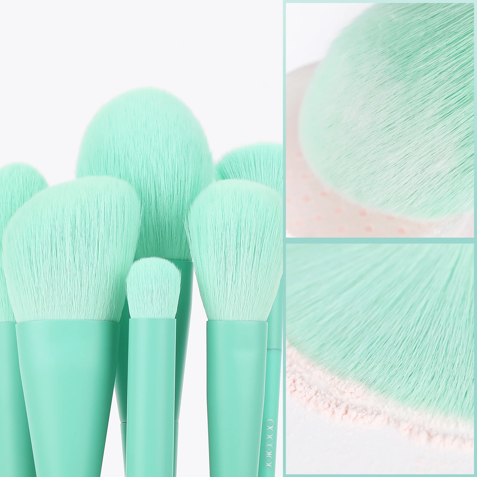 Docolor 9 шт. набор кистей для макияжа тени век основа румяна Косметика смешивание