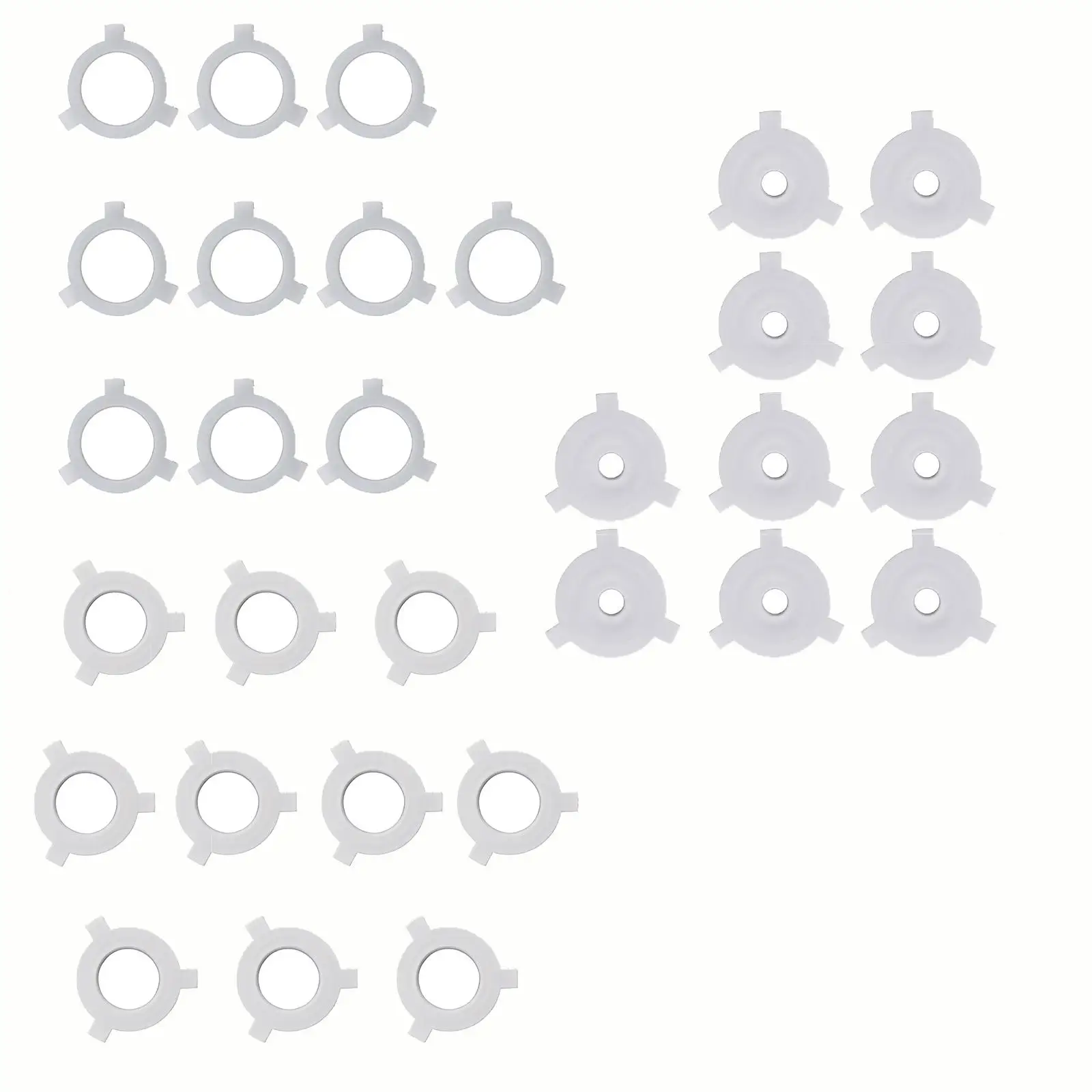 Набор из 10 переходных колец абажура для модернизации светильника