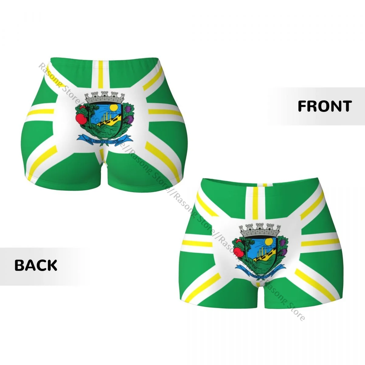 Женские шорты для йоги Бандера валинос флаг ботинки подтяжка ягодиц комфорт