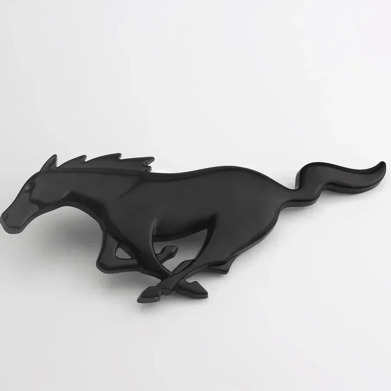 

20x7,5 см эмблема передней решетки автомобиля, задняя наклейка, бегущая лошадь для Ford 2.3T Shelby Mustang V6 V8 GT350 GT500 GT 2015-2017