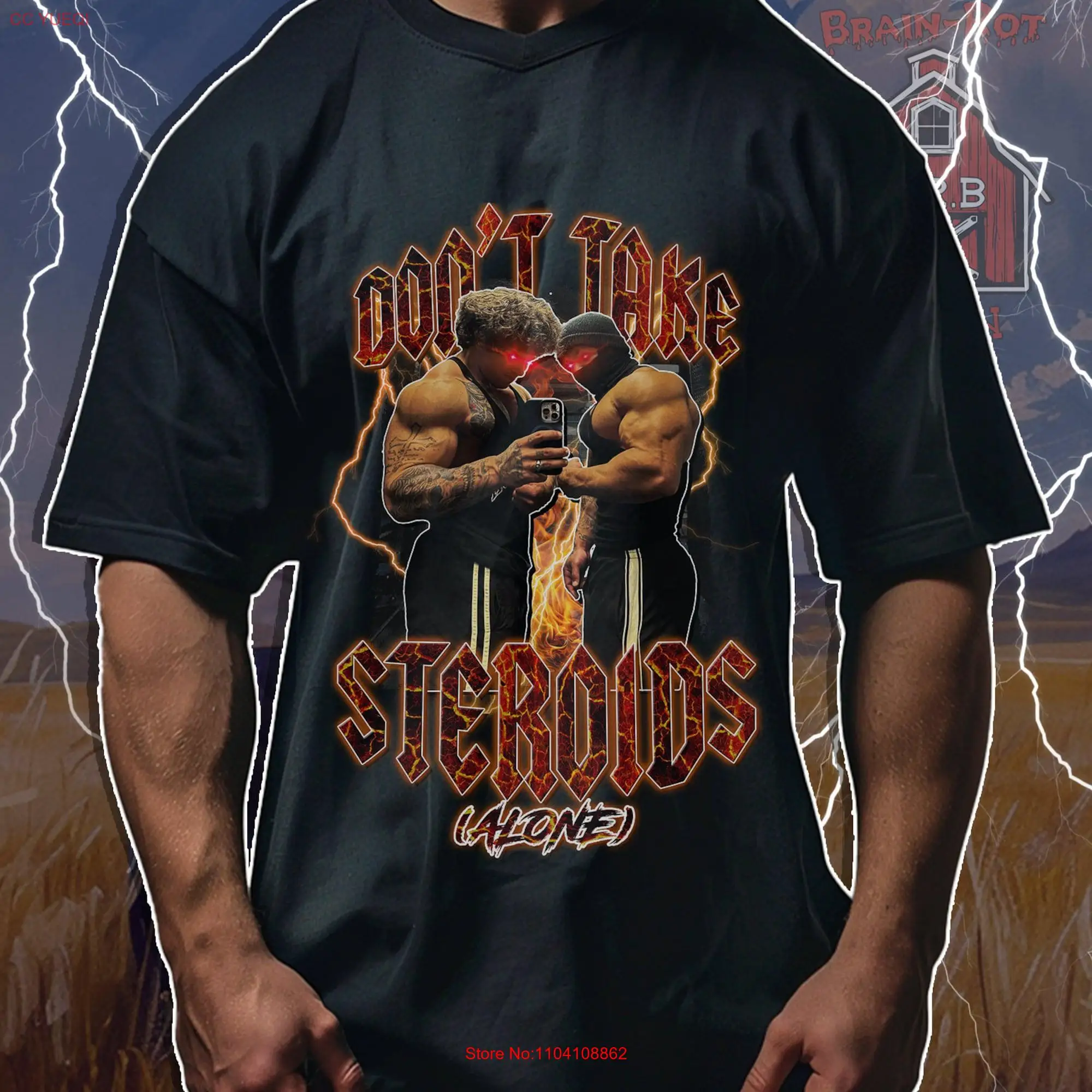 Футболка с надписью Don't Take стероиды забавный фигуристки папа тренажерный зал