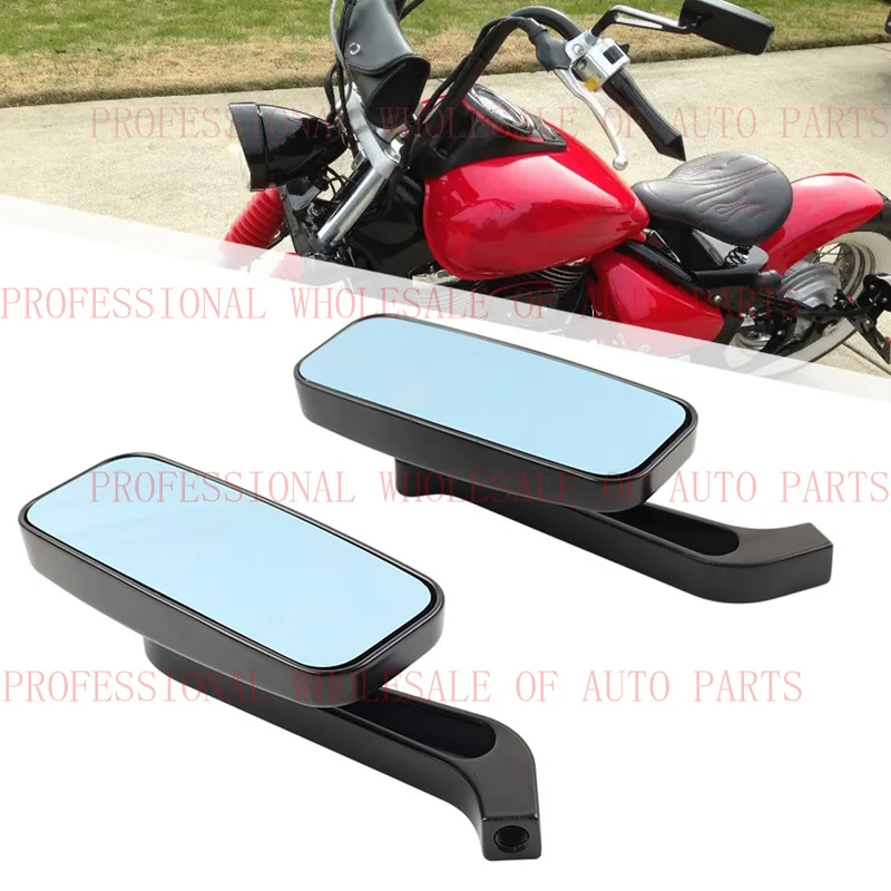 Фото Зеркало заднего вида прямоугольное V+ V+ для мотоцикла Honda Rebel 250 cmx250 300 №1