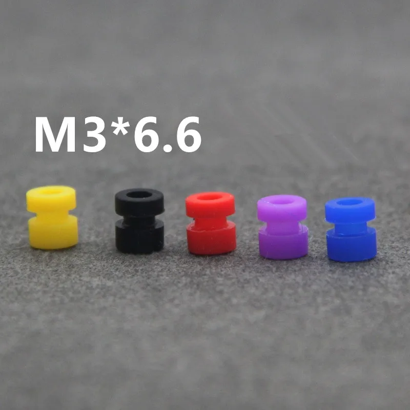 20 шт. M3 * 6 6/M3*8 антивибрационные резиновые шарики для APM / Pixhawk Fright Controlle Gimbal Mini FPV