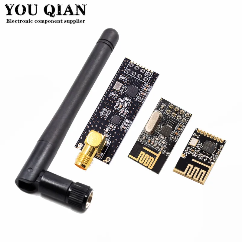 NRF24L01 + 2,4G модуль беспроводной передачи данных 2,4 ГГц NRF24L01 обновленная версия NRF24L01 + PA + LNA 1000 метра для Arduino