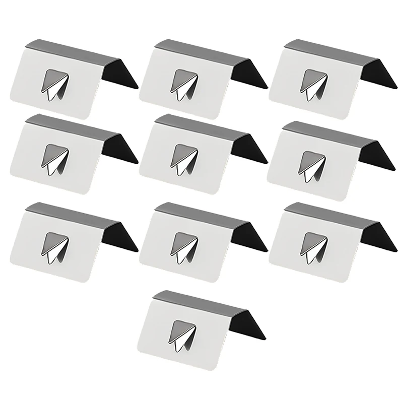 

Универсальный автомобильный дефлектор ветра/дождя, металлические фитинговые зажимы, зажим из нержавеющей стали, автомобильные дефлекторы, аксессуары