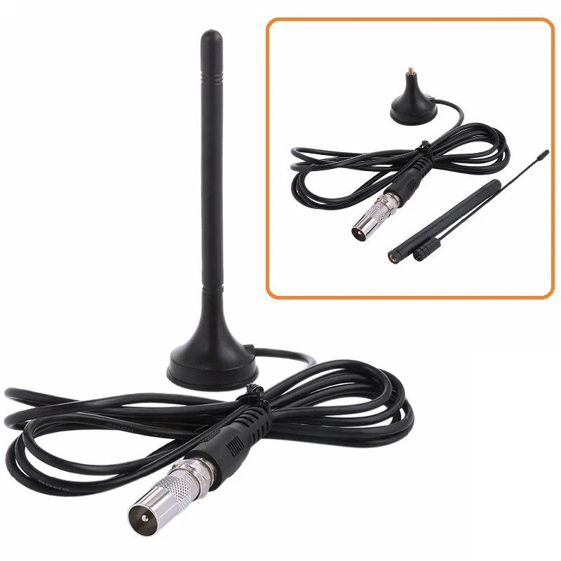 Высокое качество DVB-T TV Двойная антенна HDTV 25 дБ внутренний цифровой фотокабель