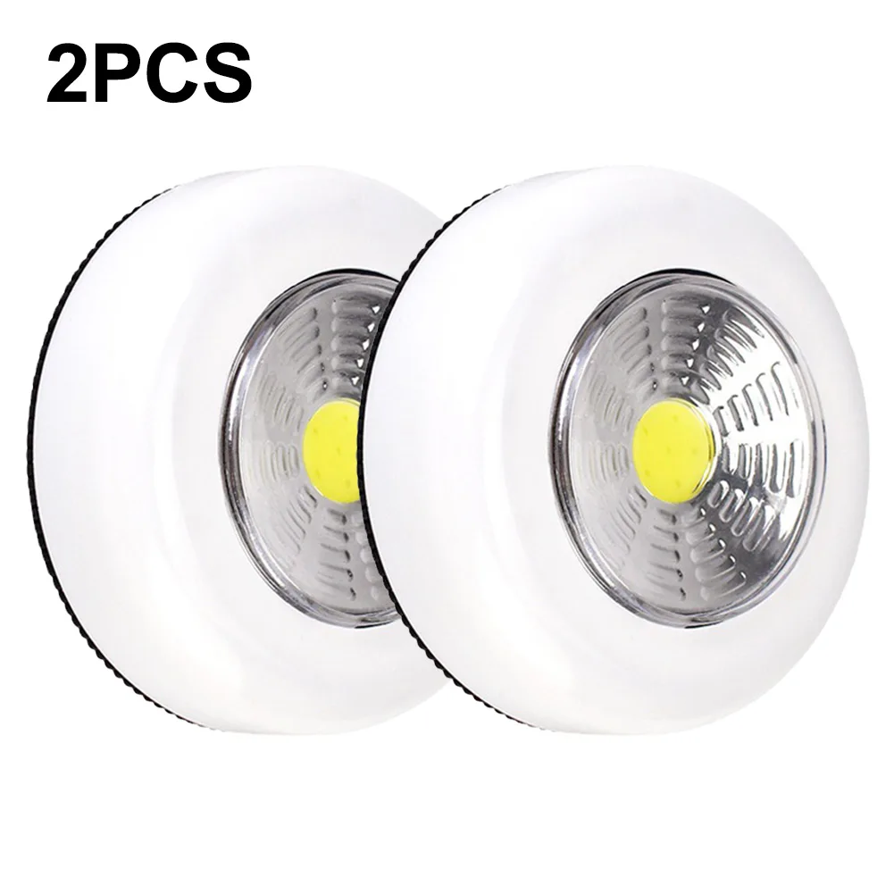 

2pcs LED Touch Lamp Night Light Battery Operated Cabinet Lights Undermount Light Closet Lamp Kitchen Bedroom Decoration
