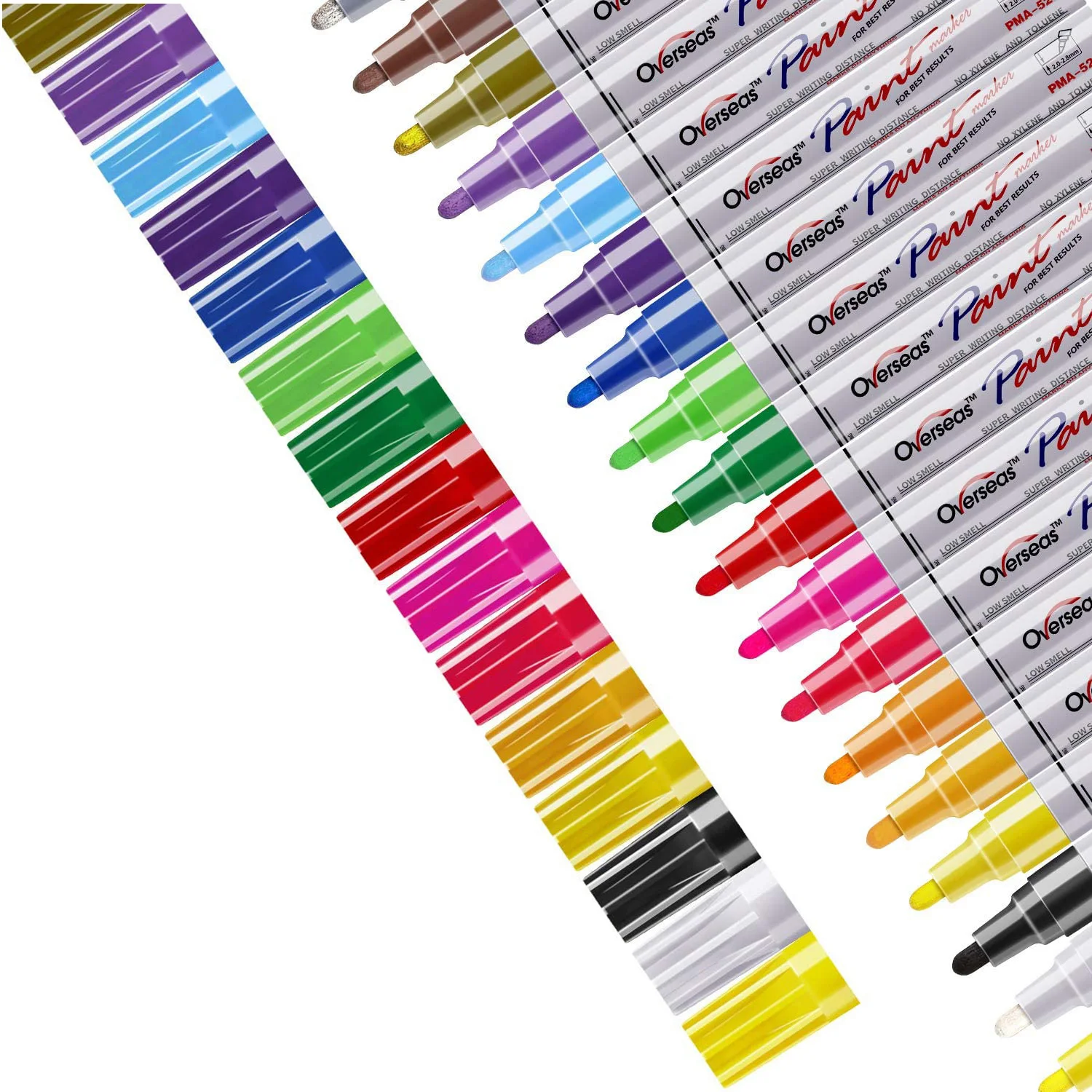Paint Marker Pens 18 Colors Oil Based Paint Marker Permanent