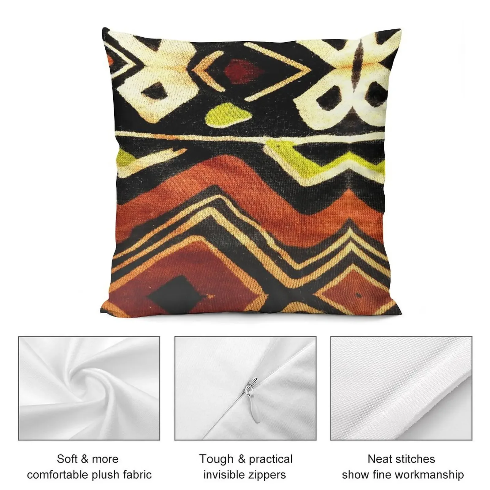 Африканский дизайн текстура ткани декоративная подушка рождественские чехлы