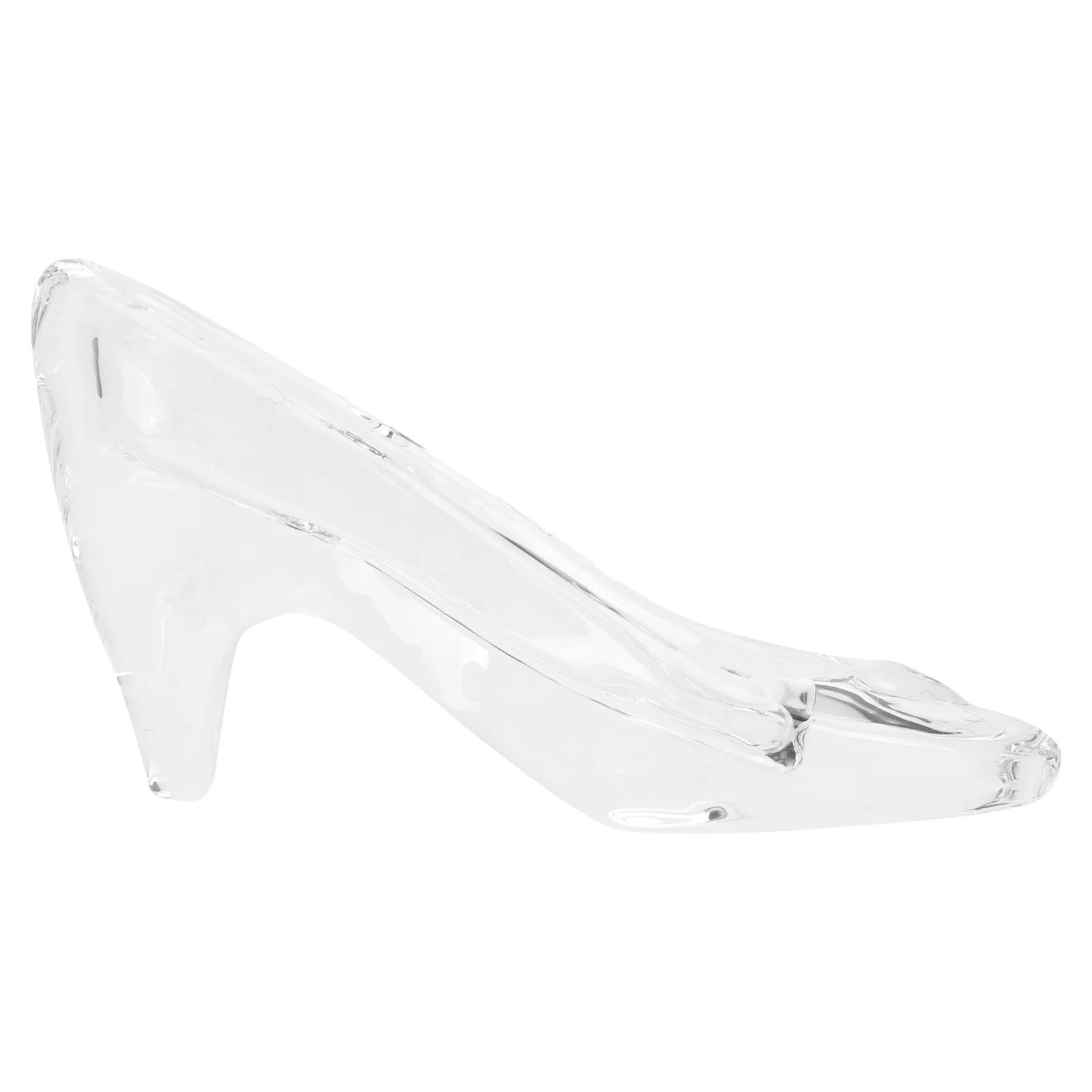 

Crystal Slipper High Heels Shoeshoesheel Figurine Figurines Ornaments Cinderellaglass Mini Ornament Decoration Decorative
