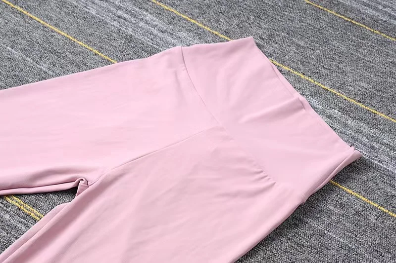 Женские Бесшовные Спортивные Леггинсы с эффектом пуш-ап штаны для тренировок в