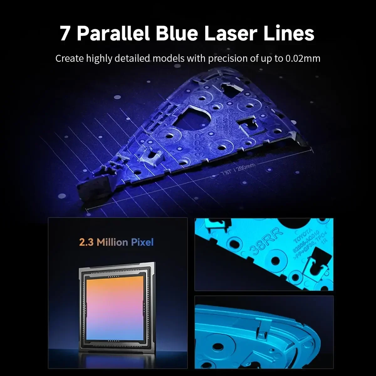 3D-сканер Creality CR-Scan Raptor