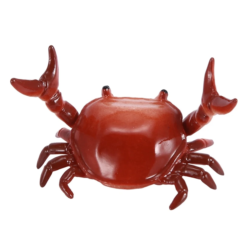 

6X New Japanese Creative Cute Crab Pen Holder Weightlifting Crabs Penholder Bracket Storage Rack Gift Stationery