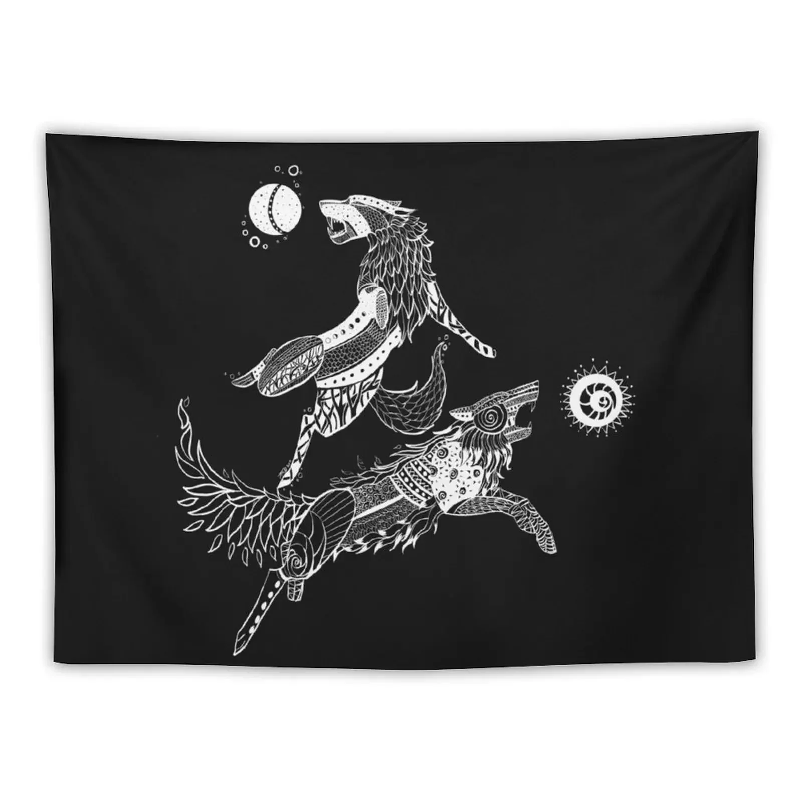 Hati and Sk?ll настенные украшения эстетический комнатный Декор